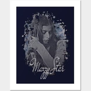 Mazzy Star Hope Sandoval Retro Style Fan Art Posters and Art